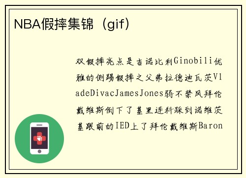 NBA假摔集锦（gif）